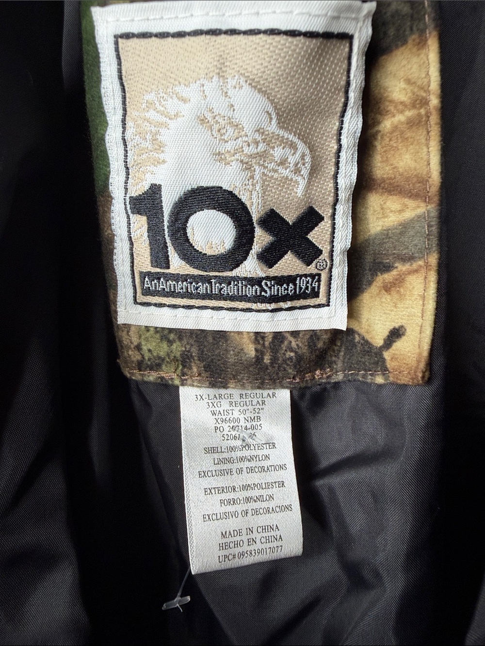 Mossy Oak Men's Camo Hunting Bib Overalls - Brown, Green, Black - Picture 2 of 7
